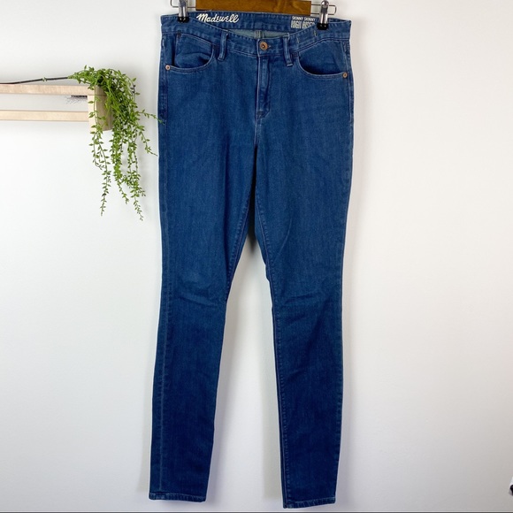 Madewell Denim - Madewell skinny high rise blue‎ jeans size 28x32